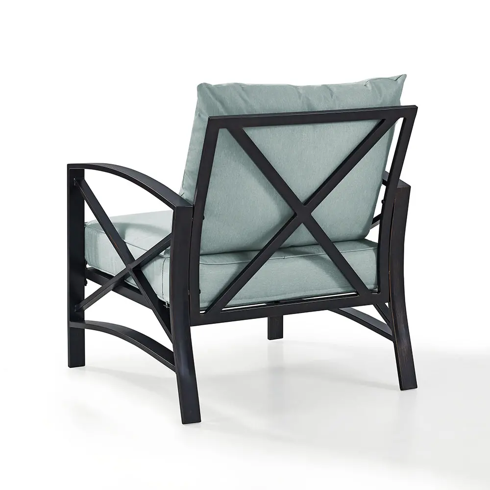 KO60007BZ-MI Kaplan Blue Patio Armchair-5
