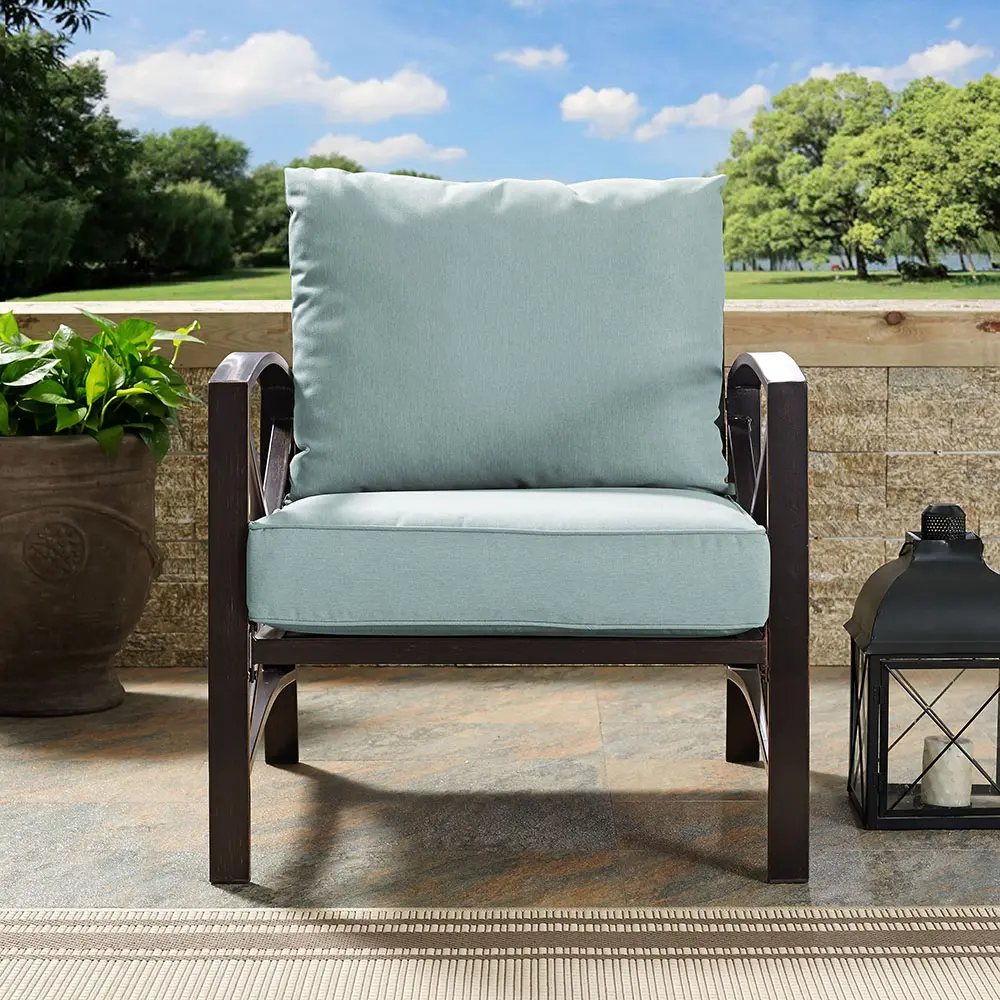 KO60007BZ-MI Kaplan Blue Patio Armchair-7