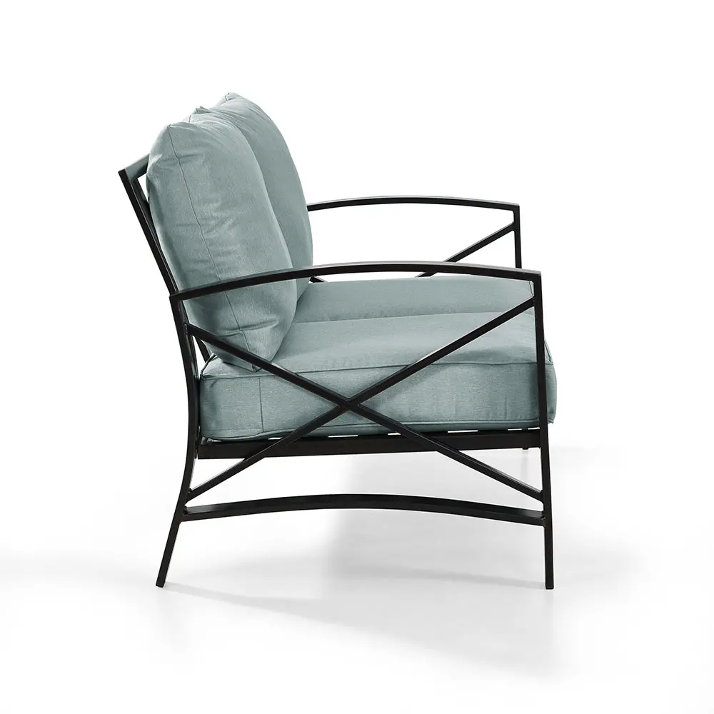 KO60008BZ-MI Kaplan Blue Patio Loveseat-5