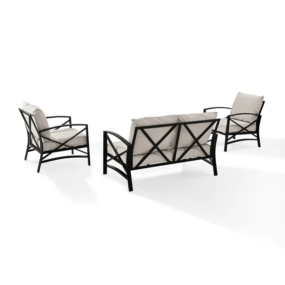 KO60011BZ-OL Kaplan 3 Piece Black and Beige Patio Seating Set-4