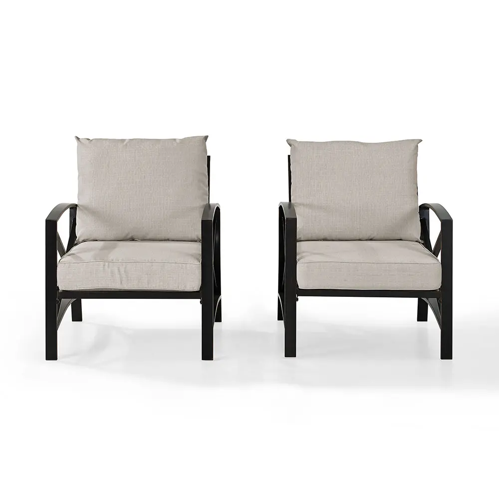 KO60013BZ-OL Kaplan Beige Patio Armchairs, Set of 2-3