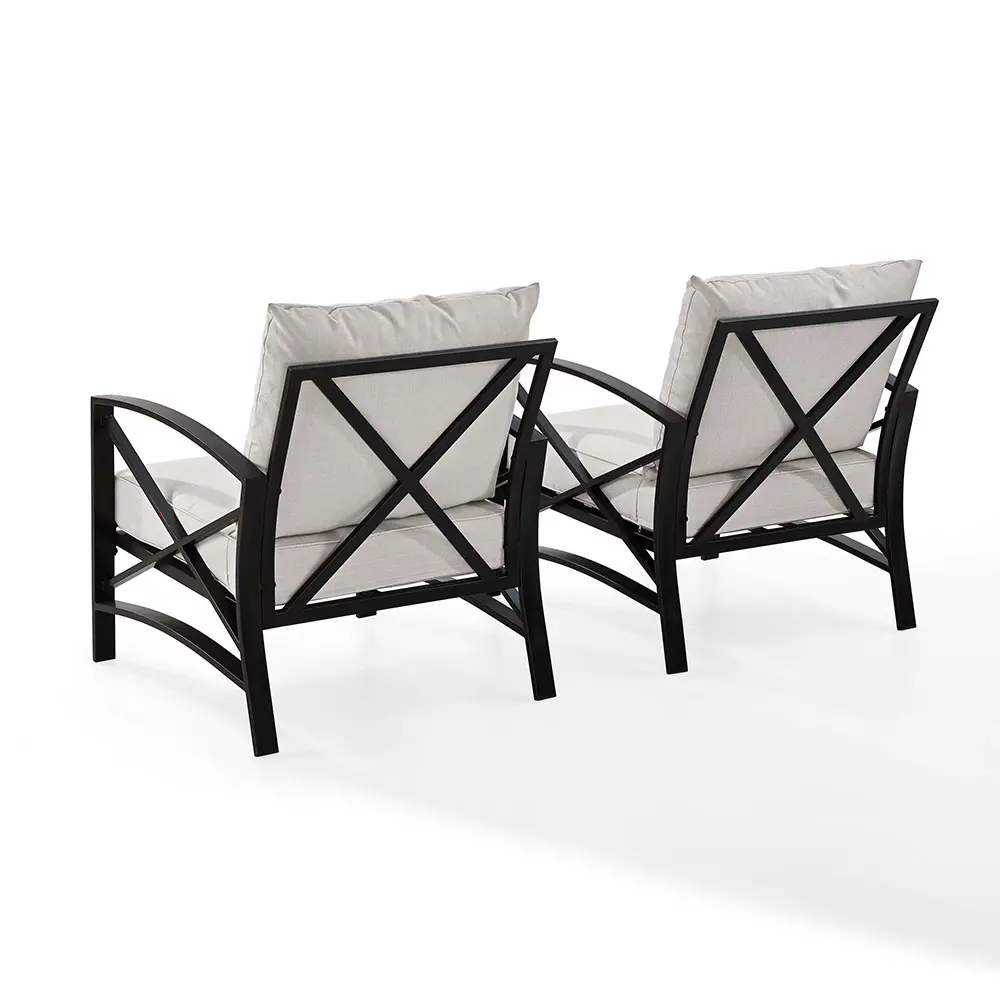 KO60013BZ-OL Kaplan Beige Patio Armchairs, Set of 2-4