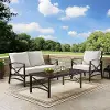 KO60014BZ-OL Kaplan 3 Piece Beige Patio Seating Set