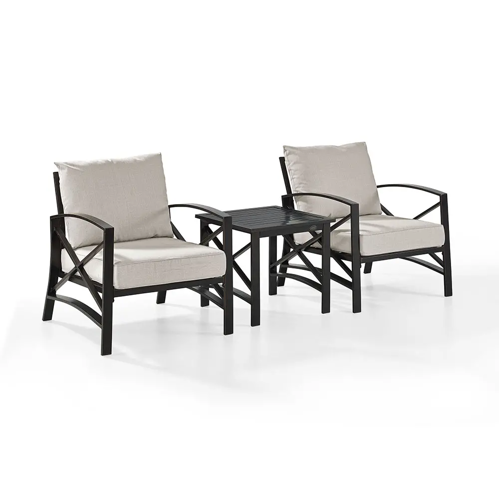 KO60016BZ-OL Kaplan 3 Piece Beige Patio Armchair Set-3
