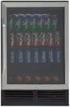 BCA516SS Avanti 5.0 cu ft Compact Beverage Refrigerator - Stainless Steel