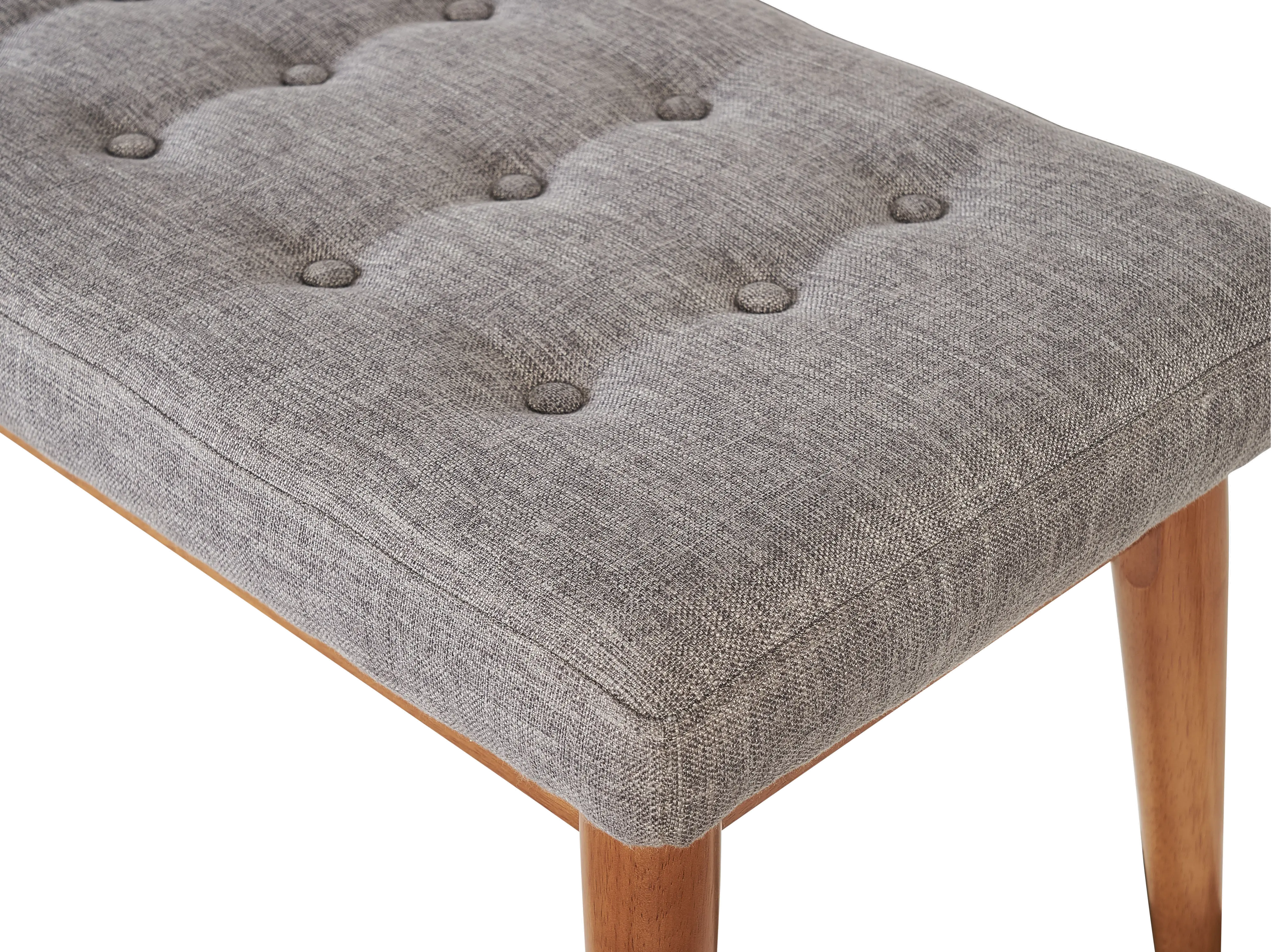 CF6019-AC Brown and Gray Upholstered Bench - Landon-5