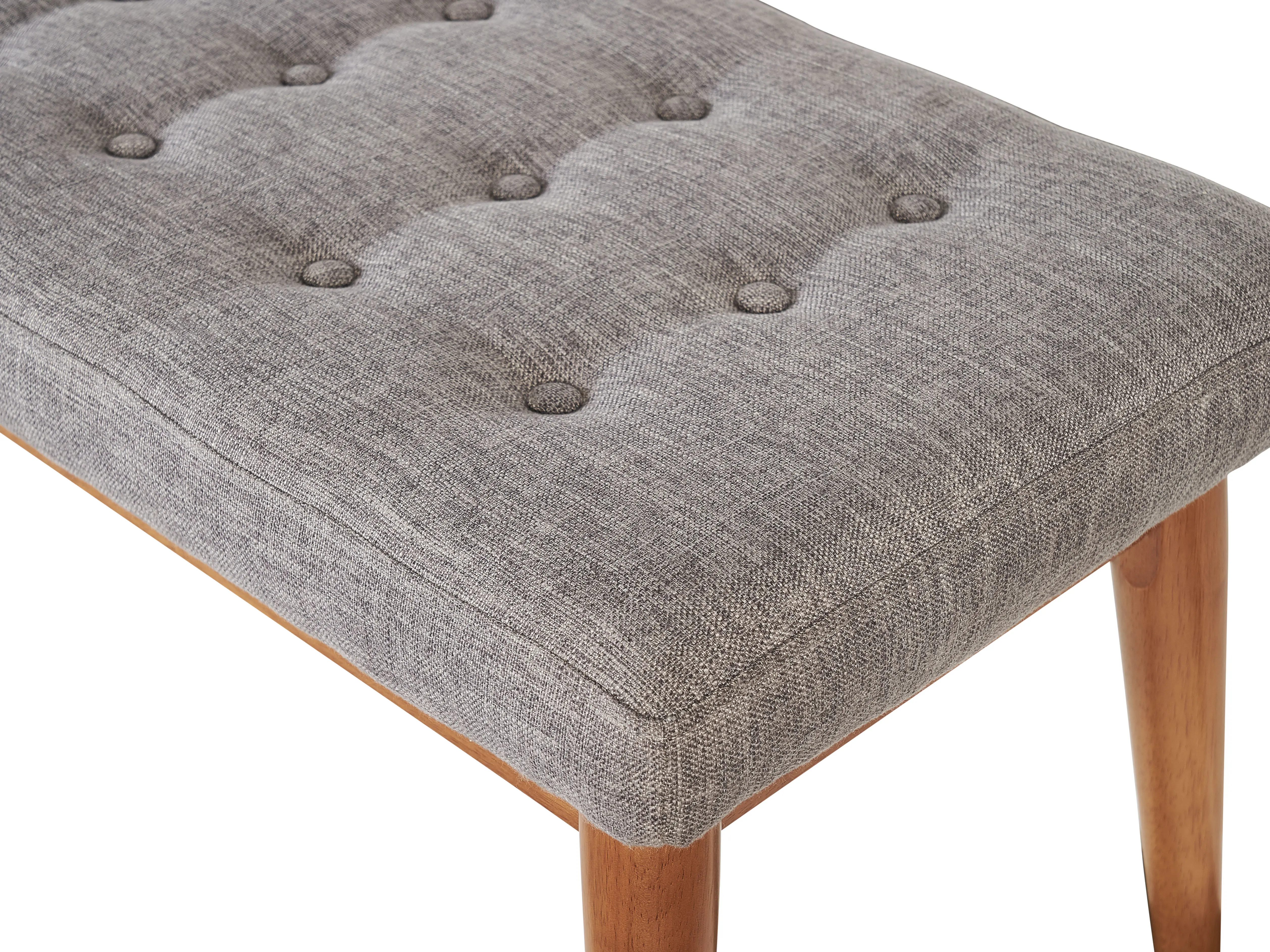 CF6019-AC Brown and Gray Upholstered Bench - Landon-6