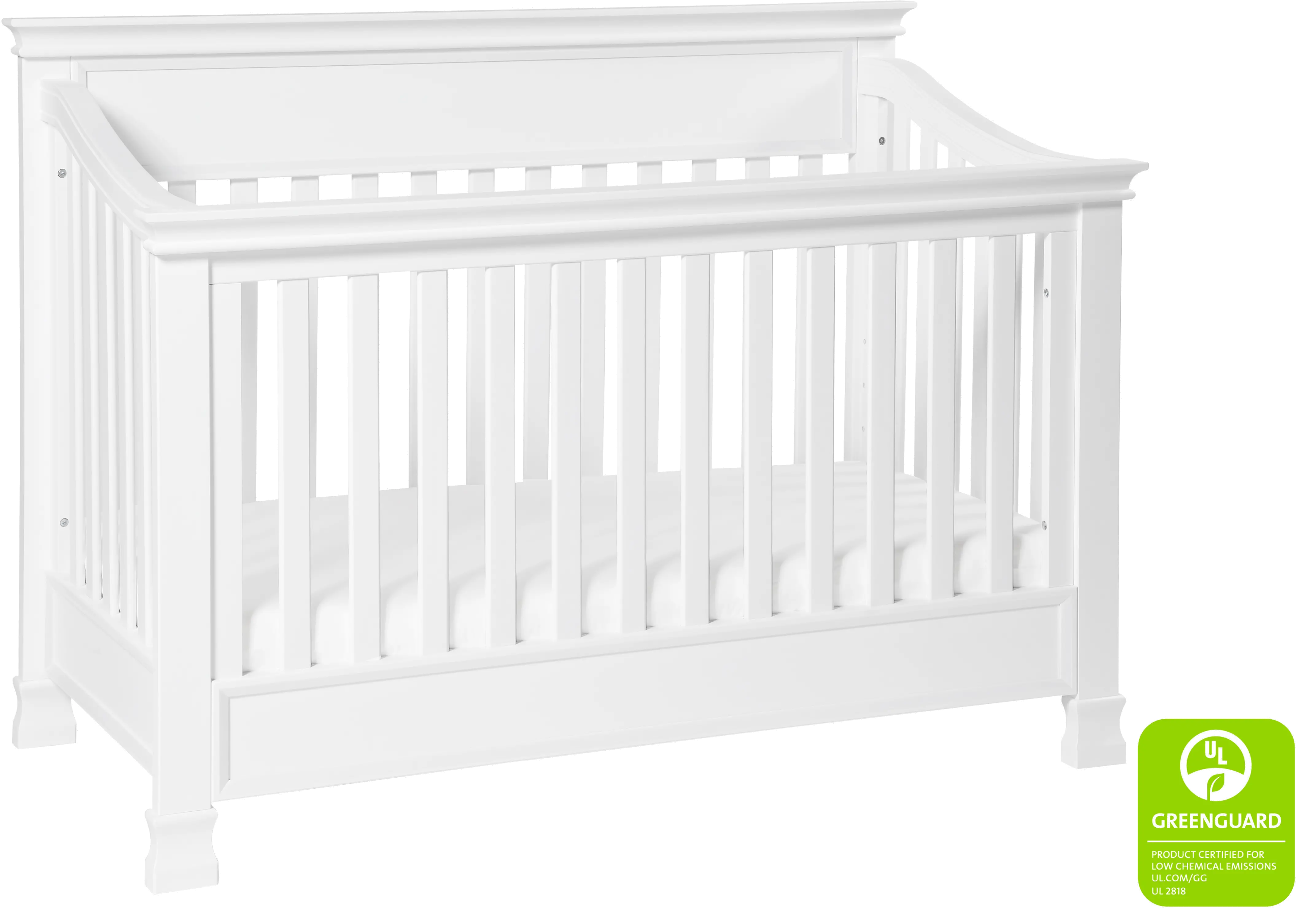 Classic White 4-in-1 Convertible Crib - Foothill-2