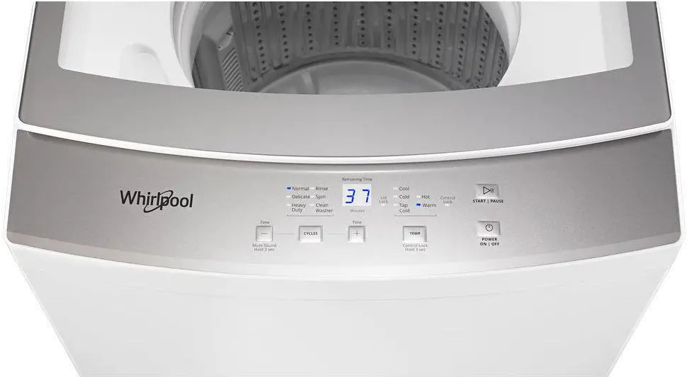 WET4024HW Whirlpool Stacked Laundry Pair - White-4