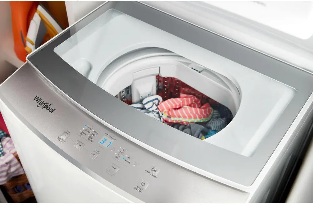 WET4024HW Whirlpool Stacked Laundry Pair - White-5