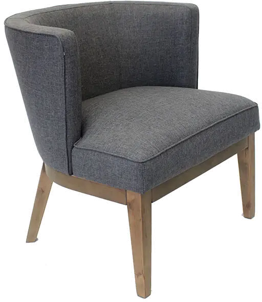Slate Gray Oversized Accent Chair-1