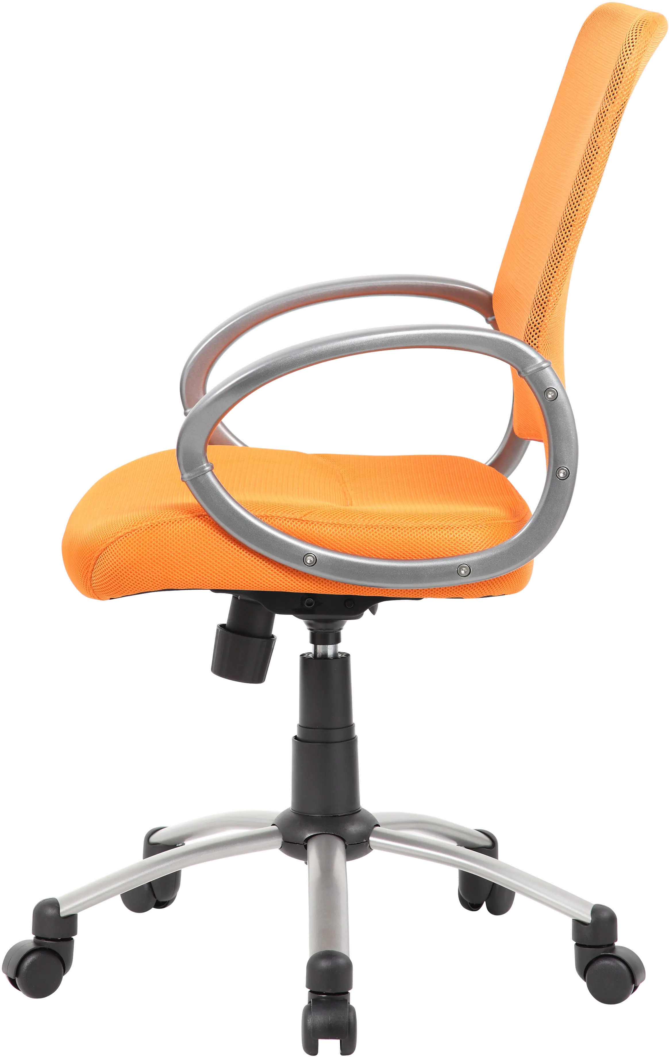 Adjustable Orange Breathable Office Chair-3