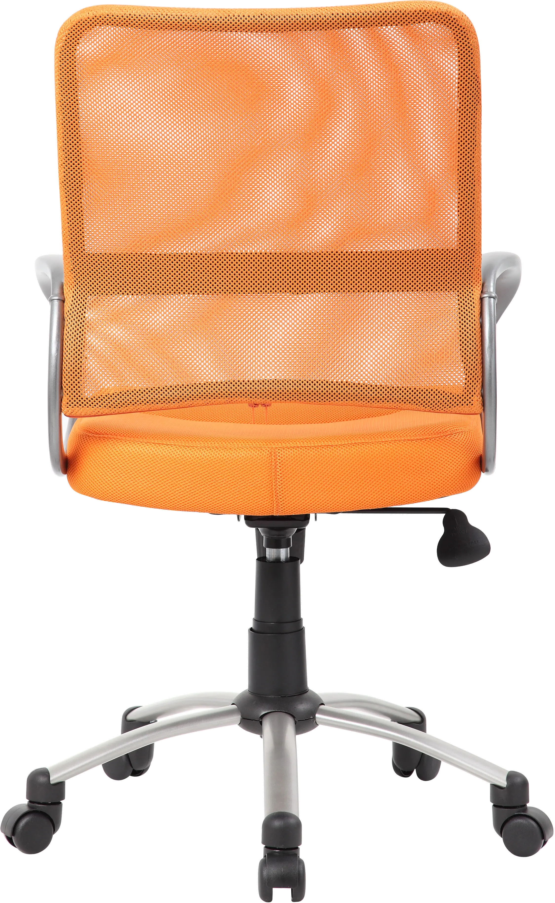 Adjustable Orange Breathable Office Chair-4