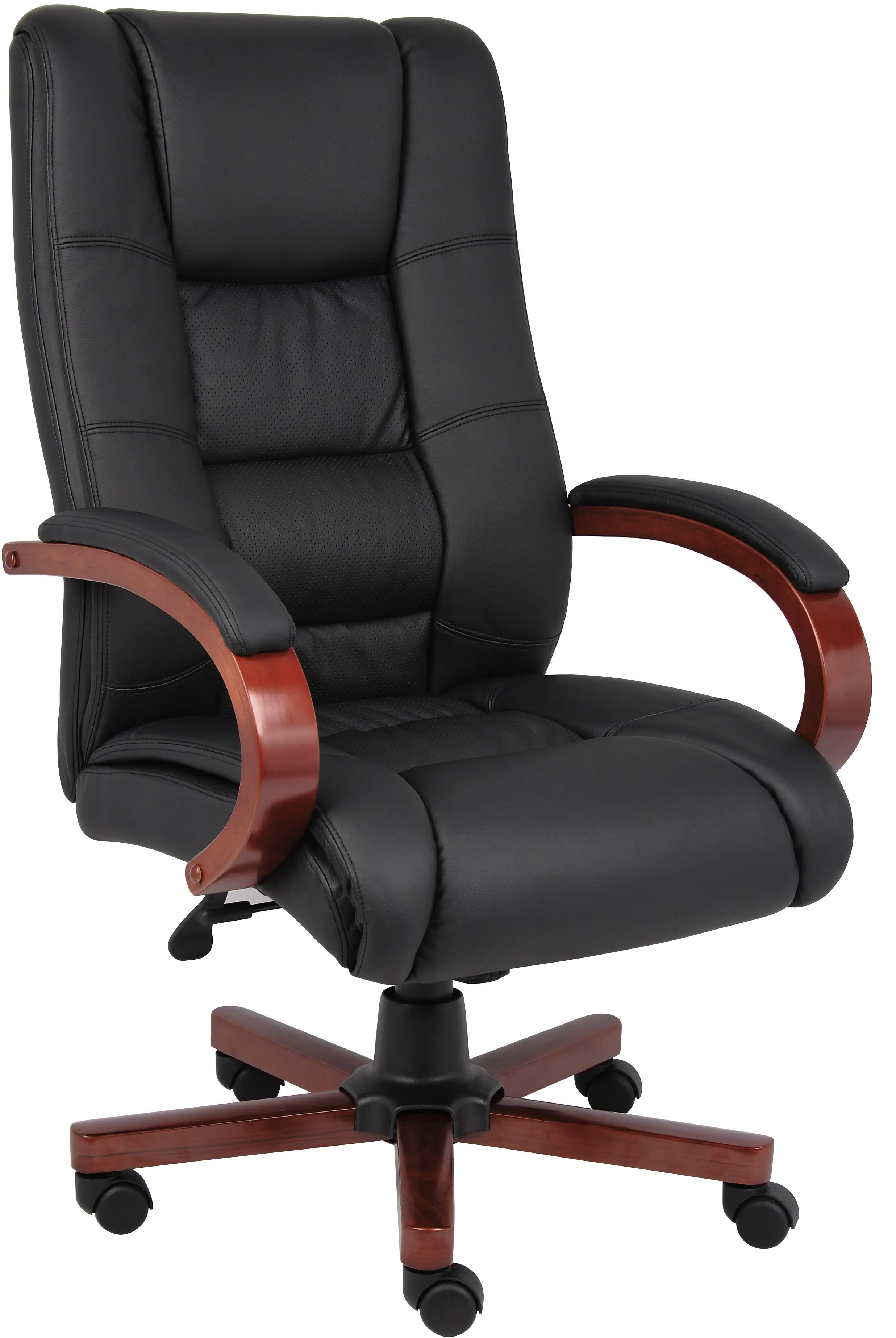 Black High-Back Executive Office Chair-2