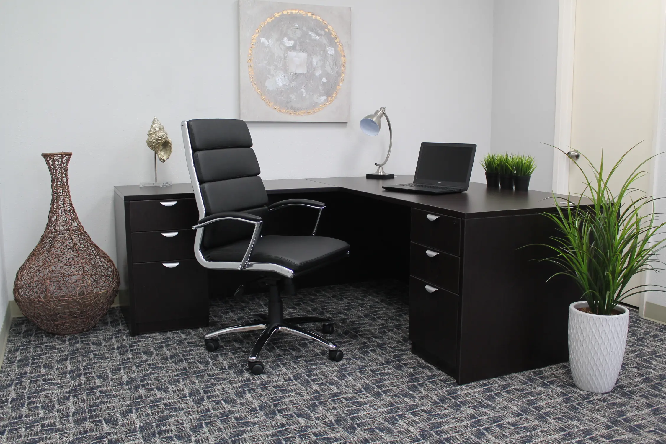 Black Executive Office Chair-2