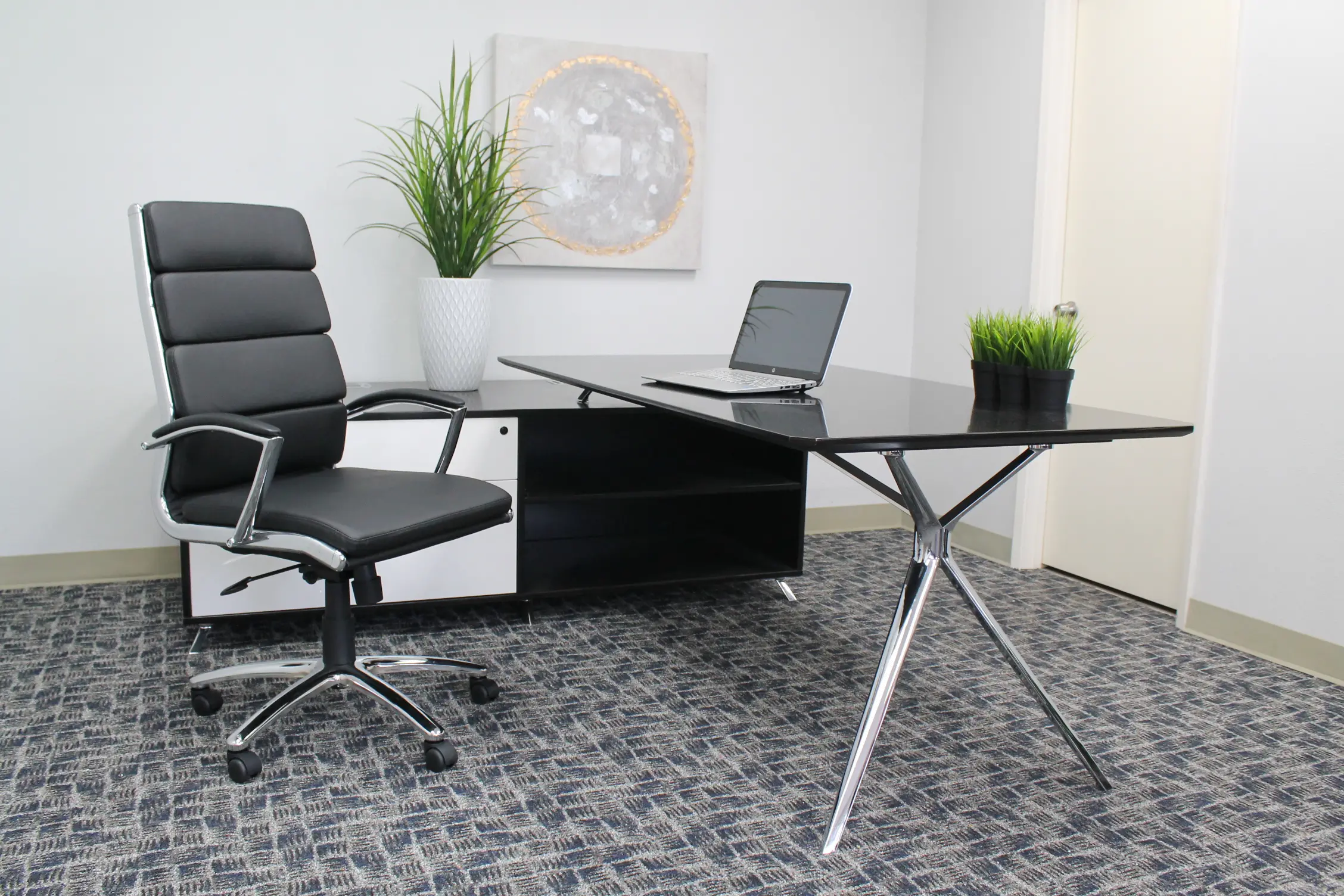 Black Executive Office Chair-3