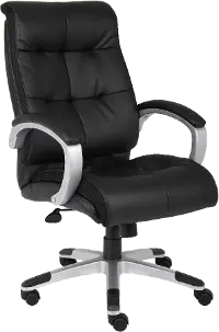 Black High-Back Executive Office Chair