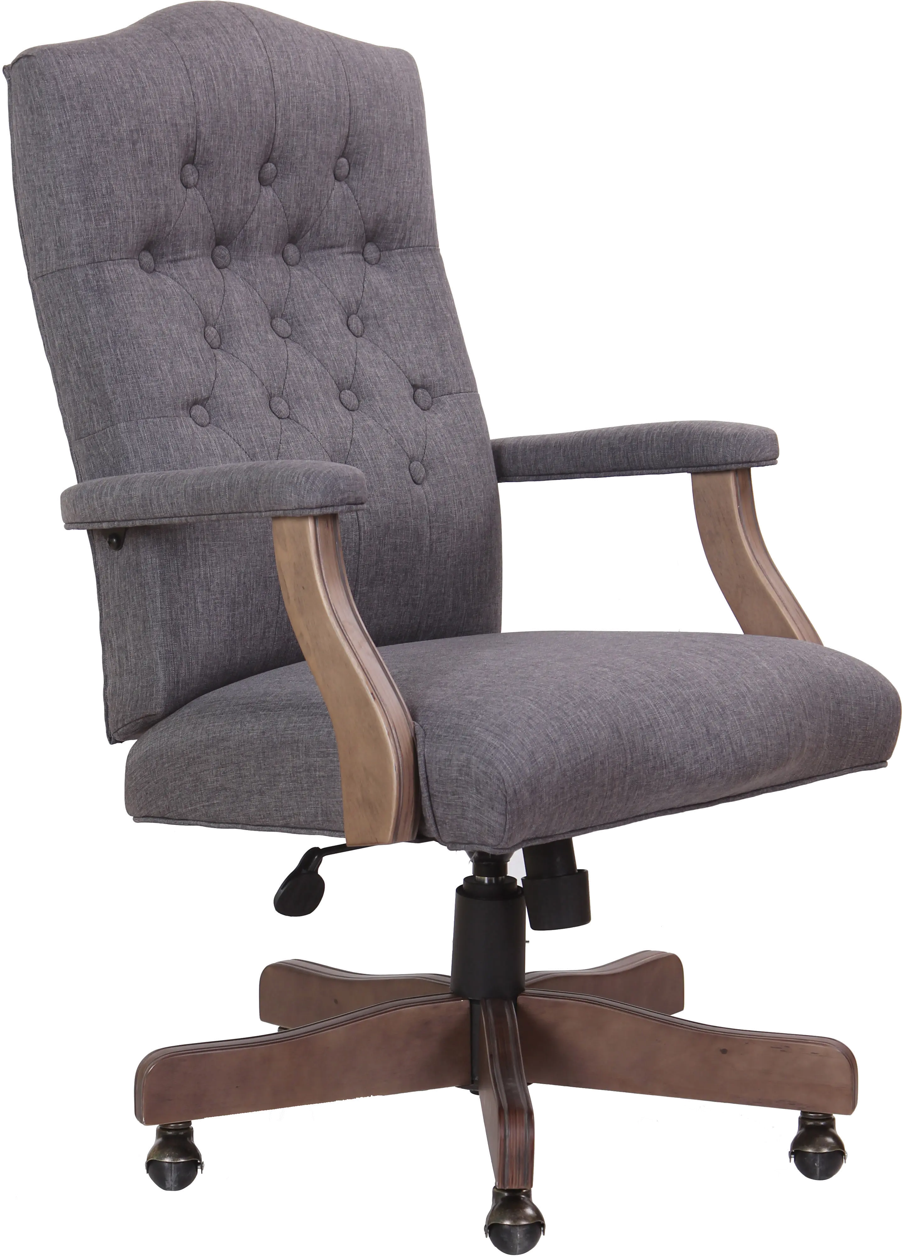 Gray High-Back Executive Swivel Chair-1
