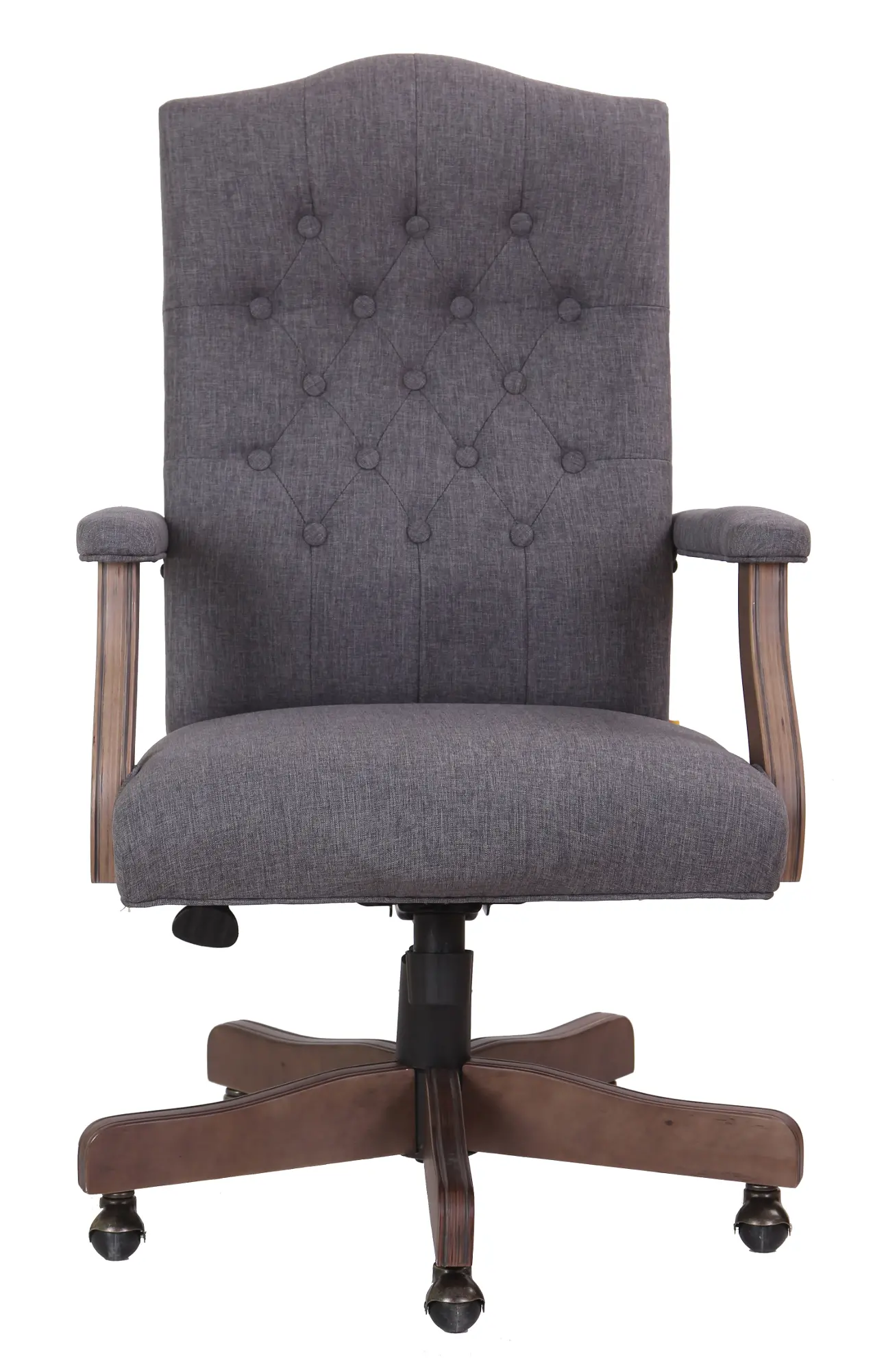 Gray High-Back Executive Swivel Chair-3