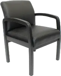 Black Office Guest Chair