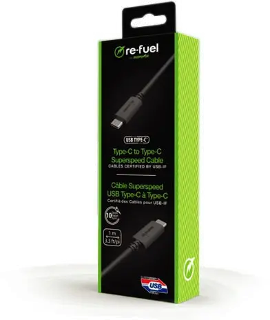 RF-SP-CC1/C_C_CABLE USB 2.0 Type C to Type C 2 Meter (6.6 Feet) Cable-2