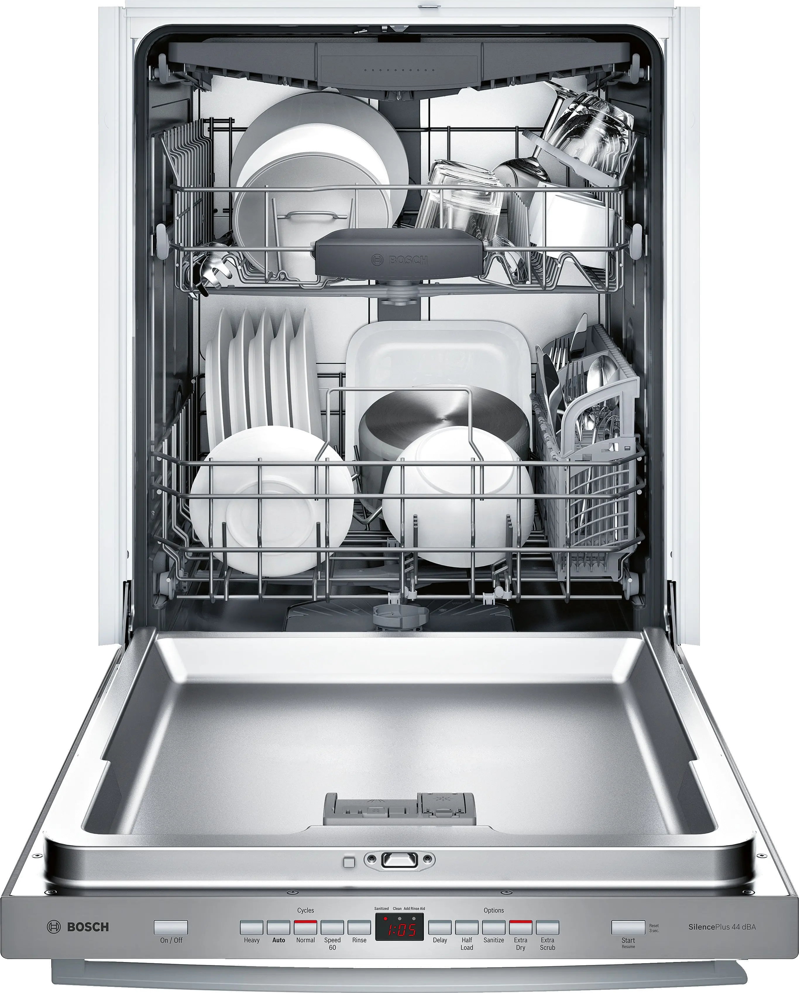 SHX863WD5N Bosch 300 Series Top Control Dishwasher - Stainless Steel-1