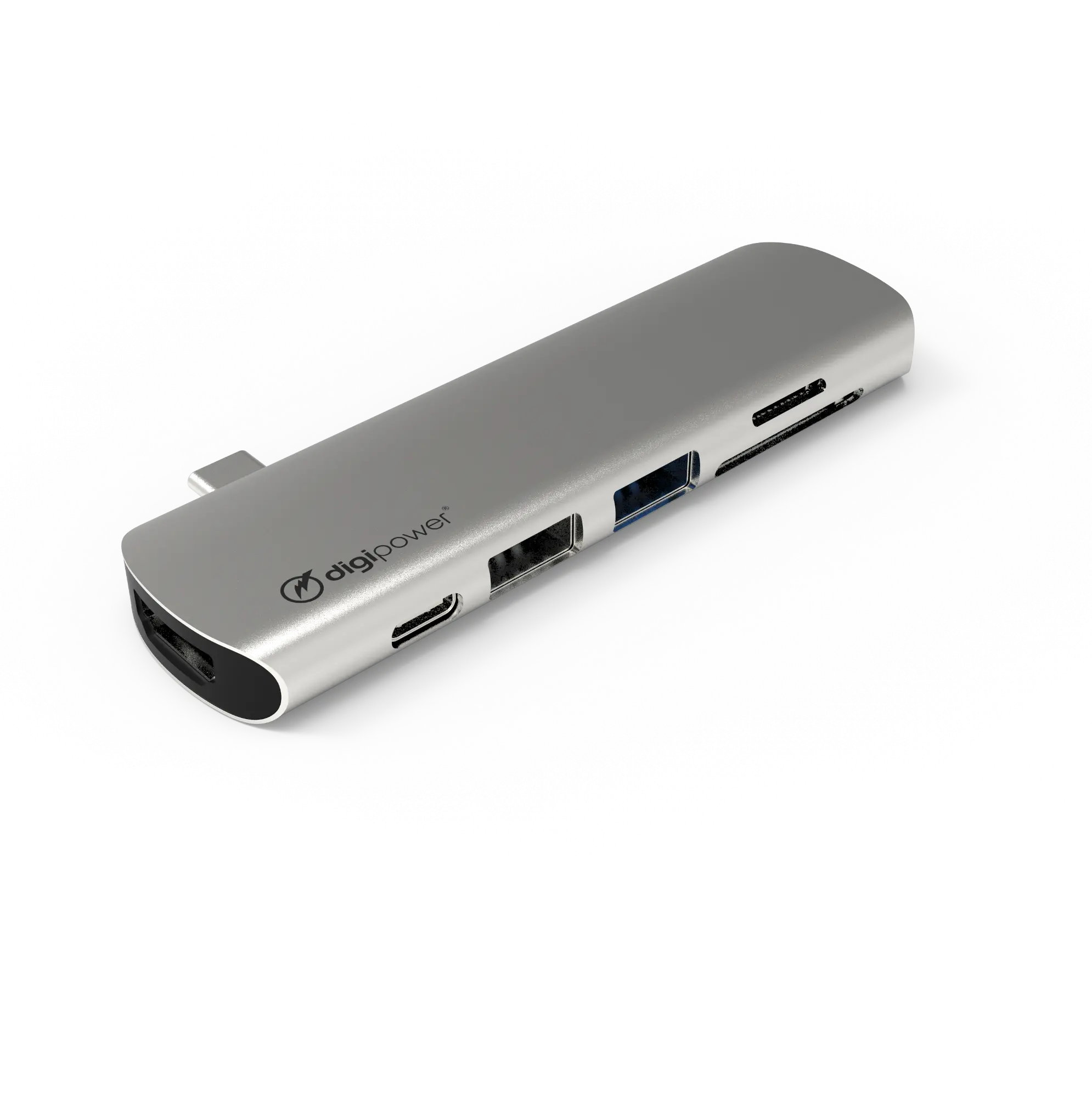 SP-HB5D/7_PRT_USBHUB DigiPower 7-Port Direct Connect USB-C Hub-1