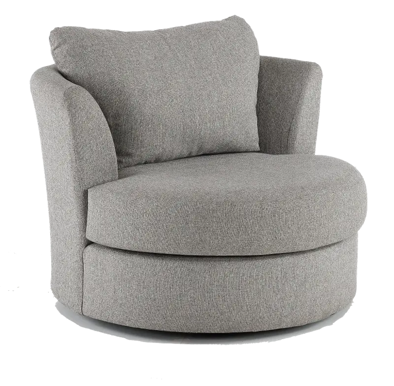 Emerson Slate Gray Swivel Chair