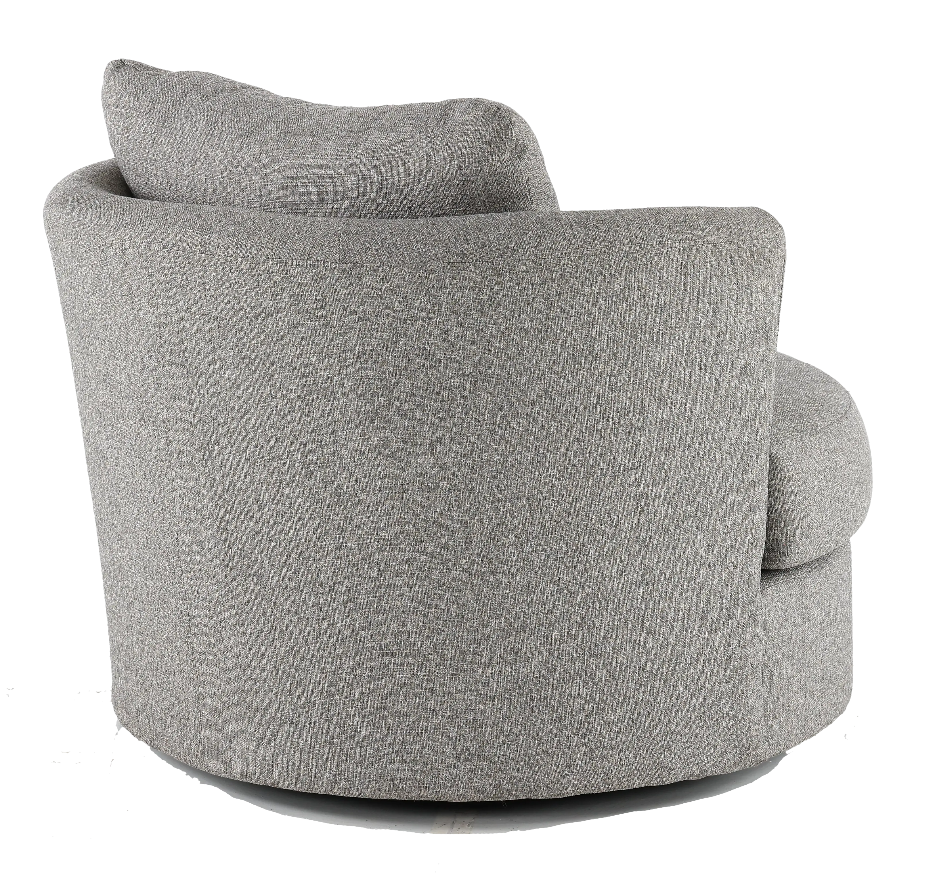 PLUCHA Emerson Slate Gray Swivel Chair-4