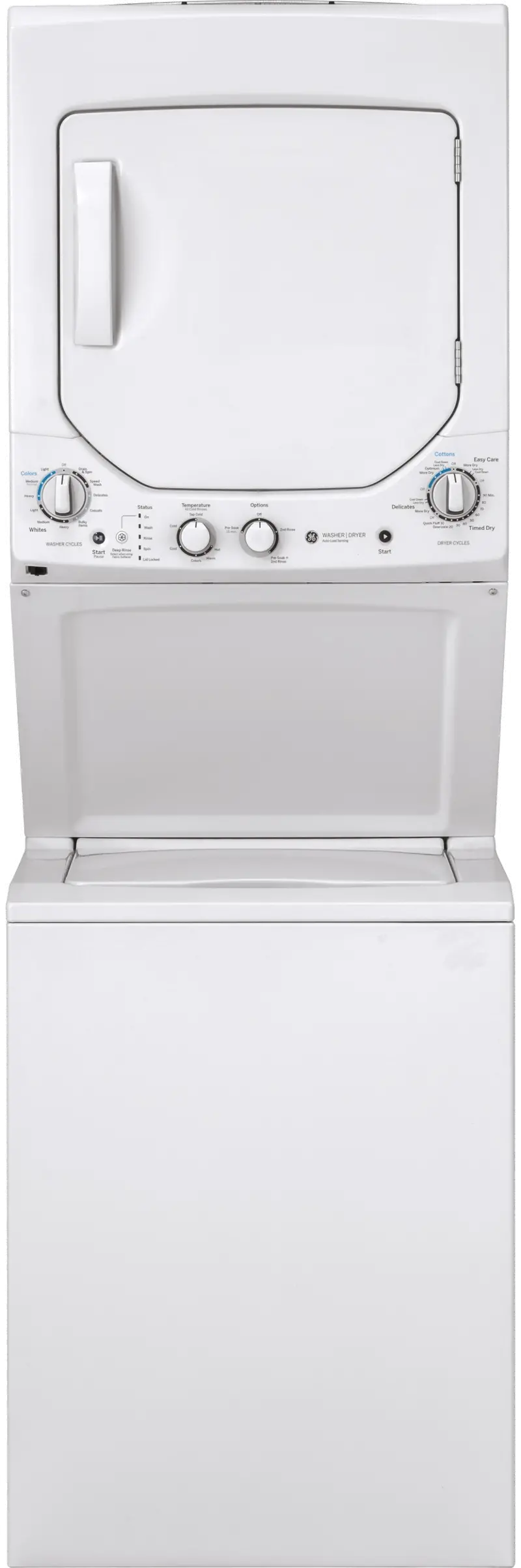 GE Spacemaker  Washer and Electric Dryer Pair - White