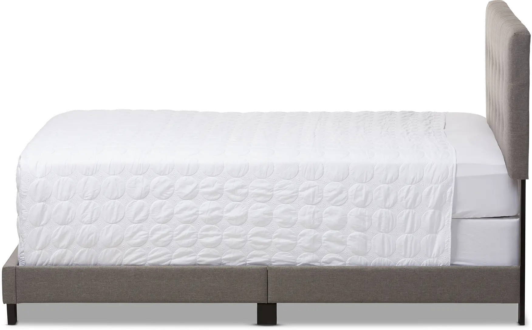 131-7310-RCW Contemporary Gray Full Upholstered Bed - Brookfield-4