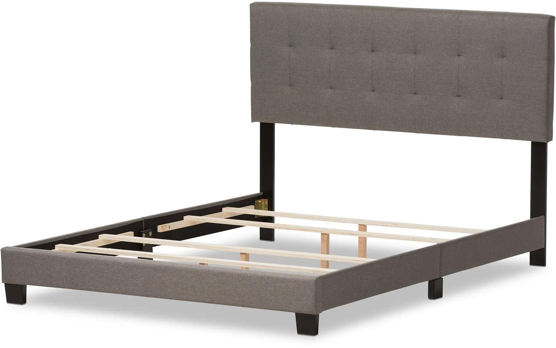 131-7310-RCW Contemporary Gray Full Upholstered Bed - Brookfield-5