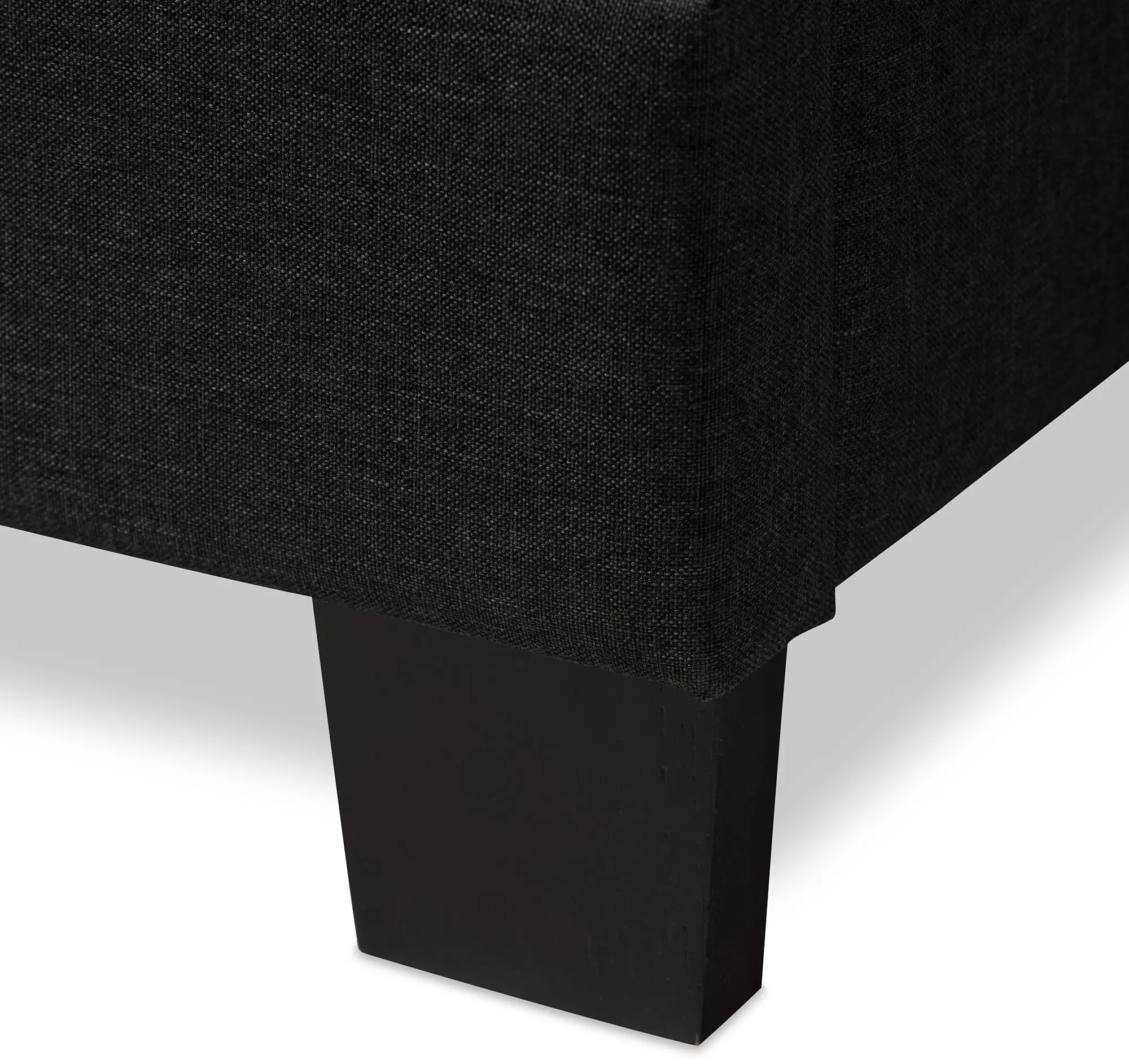 134-7400-RCW Contemporary Charcoal Gray King Upholstered Bed - Brookfield-7