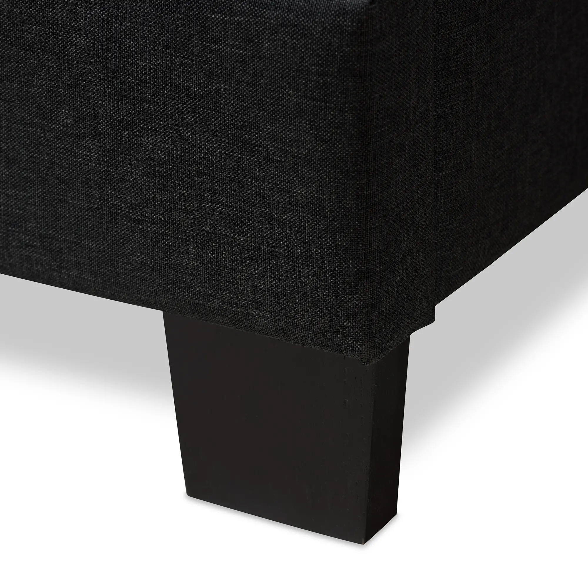 134-7400-RCW Contemporary Charcoal Gray King Upholstered Bed - Brookfield-7