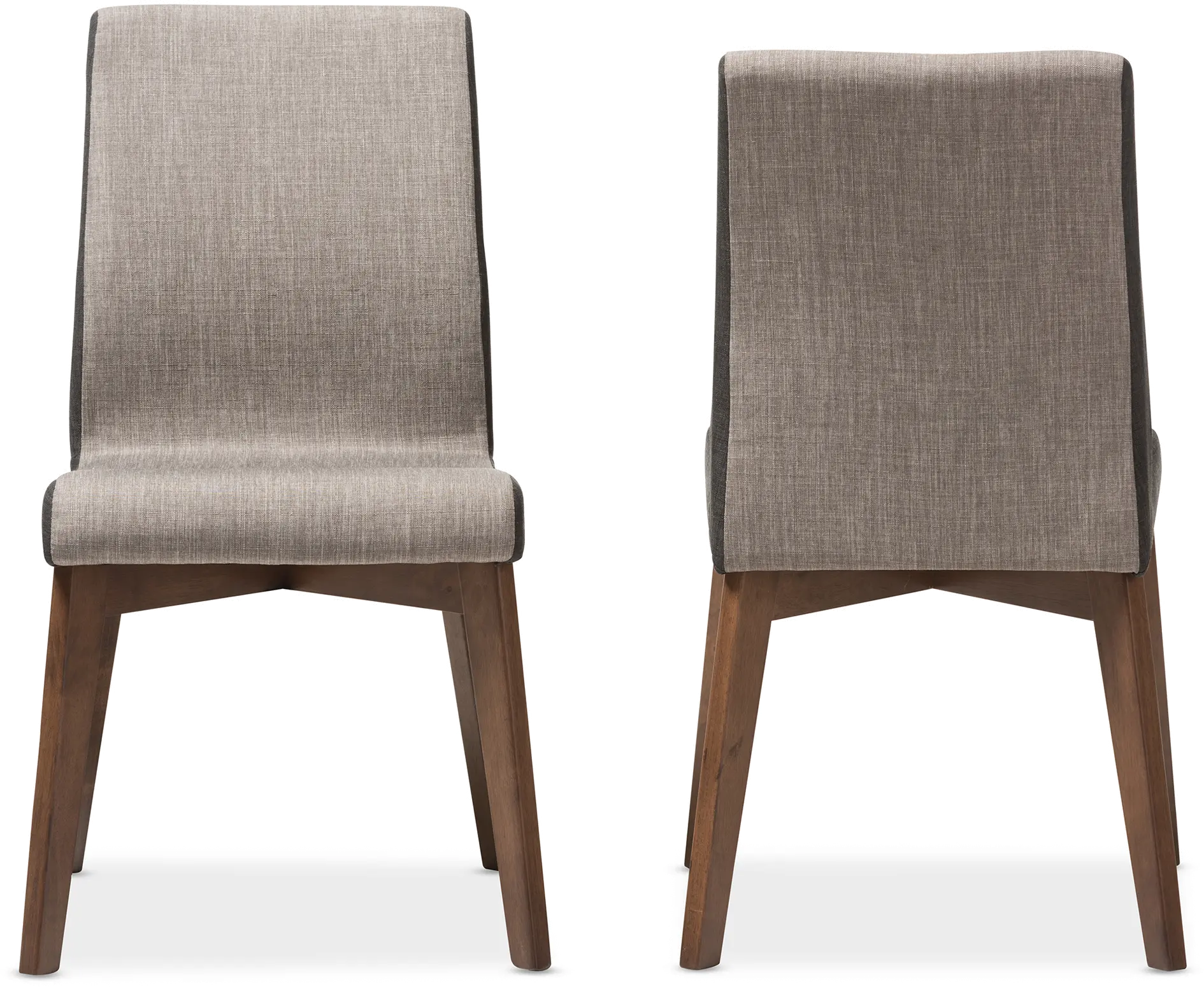 134-2PC-7181-RCW Kimberly Brown Dining Room Chairs (Set of 2)-1