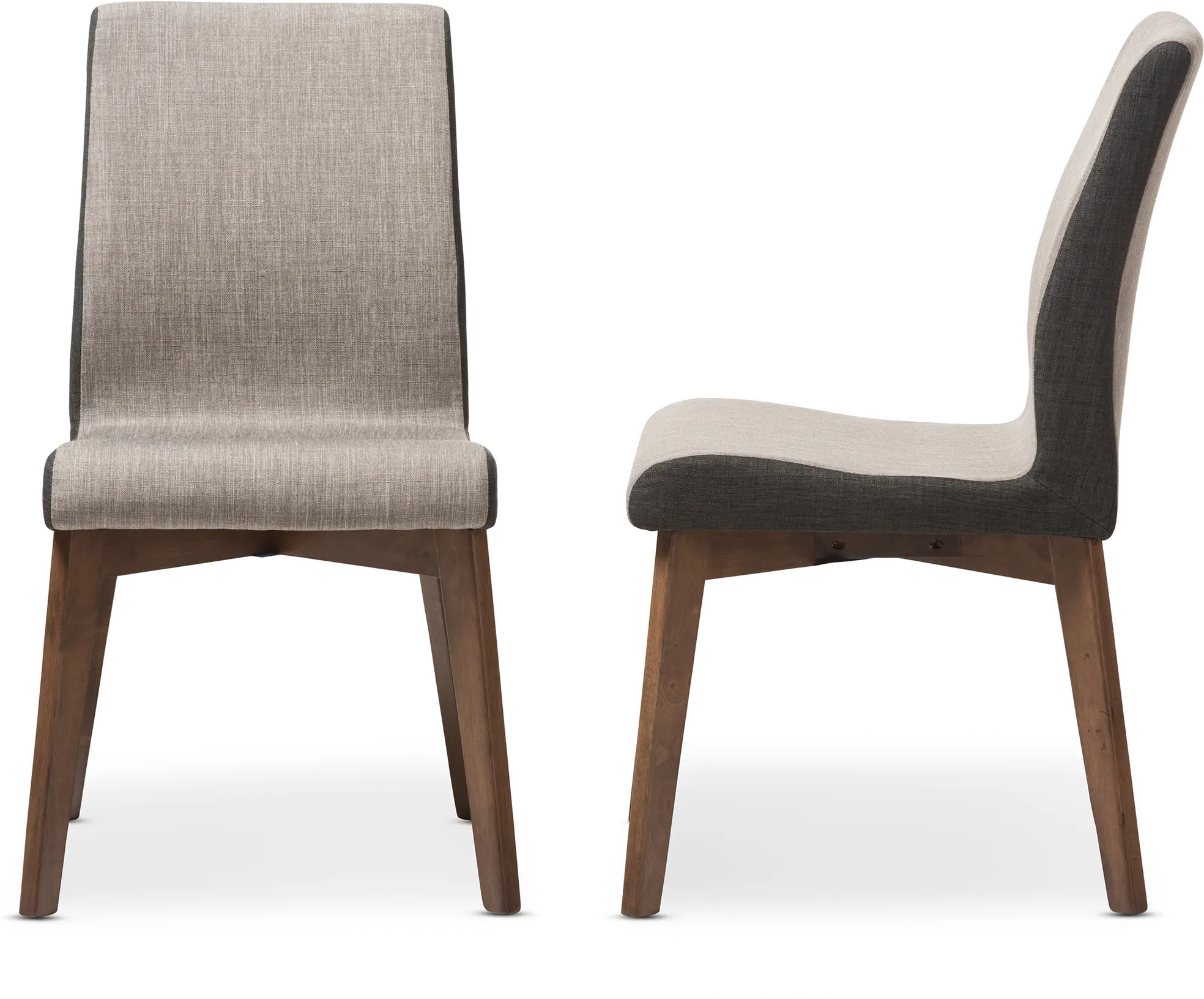 134-2PC-7181-RCW Kimberly Brown Dining Room Chairs (Set of 2)-3