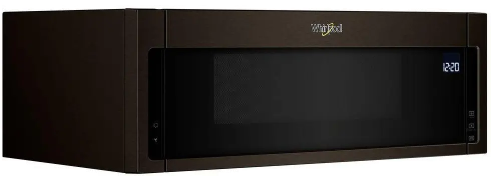 WML75011HV Whirlpool Low Profile Over the Range Microwave with Sensor Cook- Black Stainless Steel-4