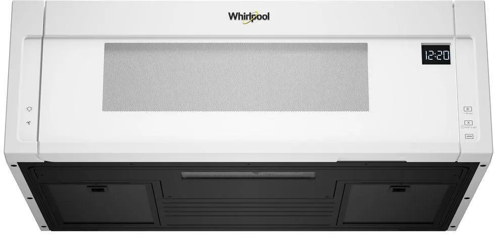 WML55011HW Whirlpool Low Profile Over the Range Microwave Oven - White-3