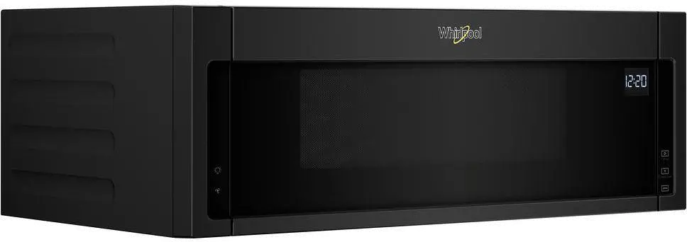 WML55011HB Whirlpool Low Profile Over the Range Microwave Oven - Black-4