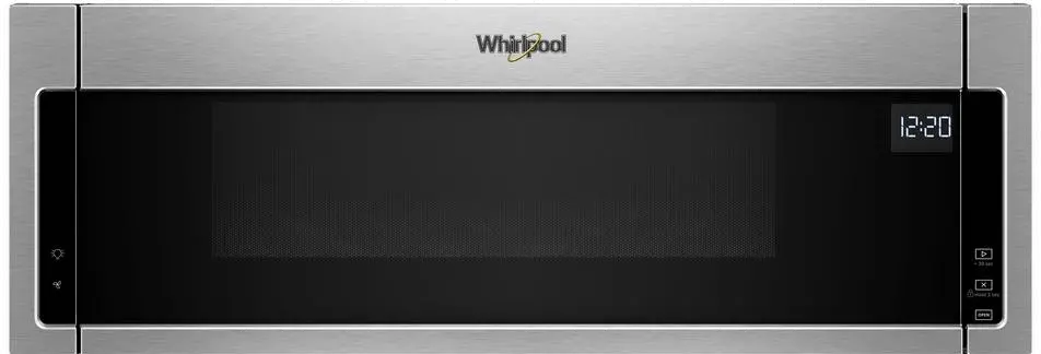 WML55011HS Whirlpool Low Profile Over-the-Range Microwave Oven - Stainless Steel-2