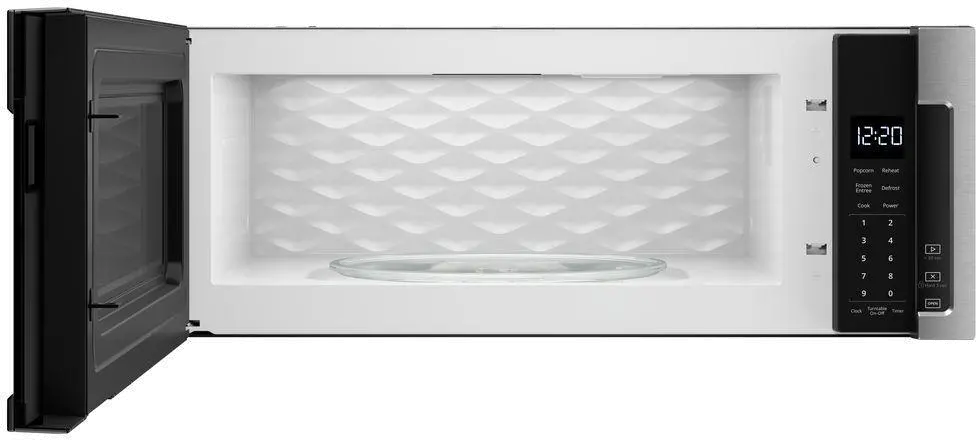 WML55011HS Whirlpool Low Profile Over-the-Range Microwave Oven - Stainless Steel-1