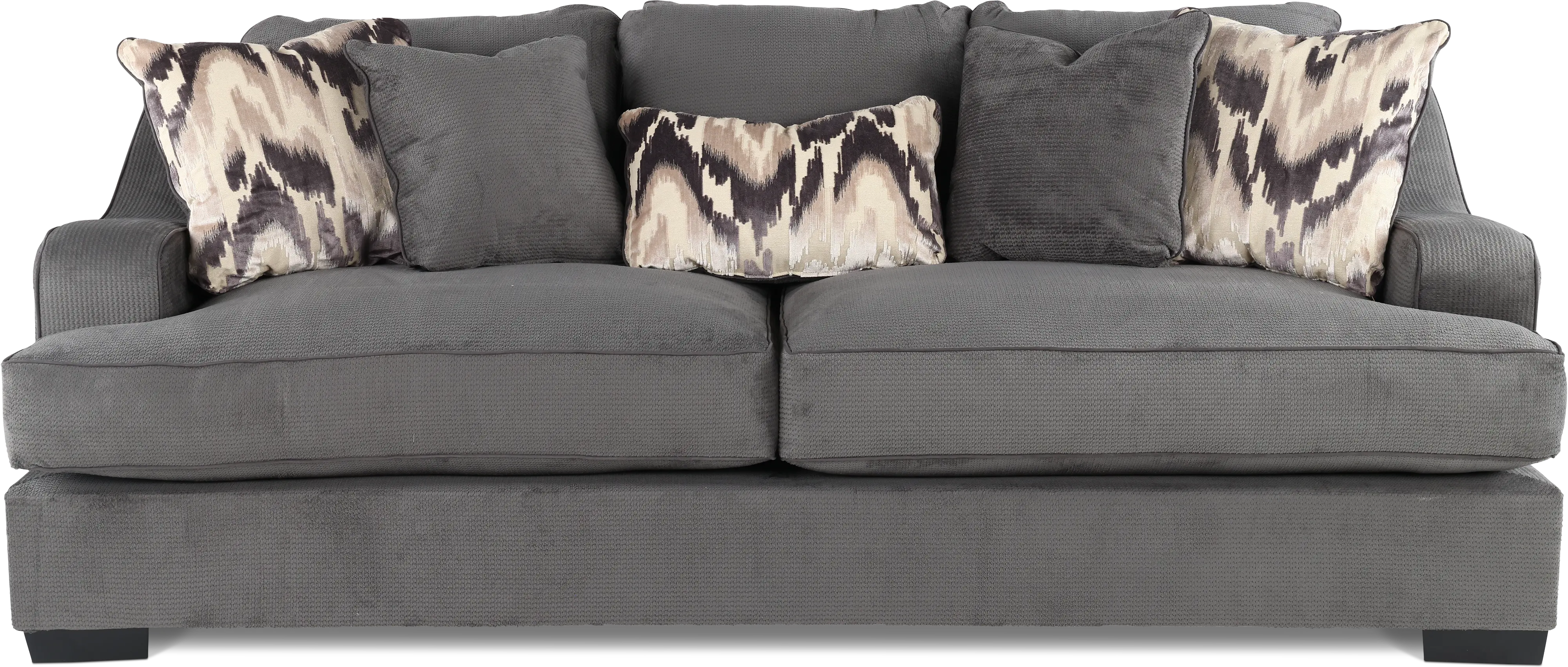 SPAQSG Spartan Gray Sofa Bed-1