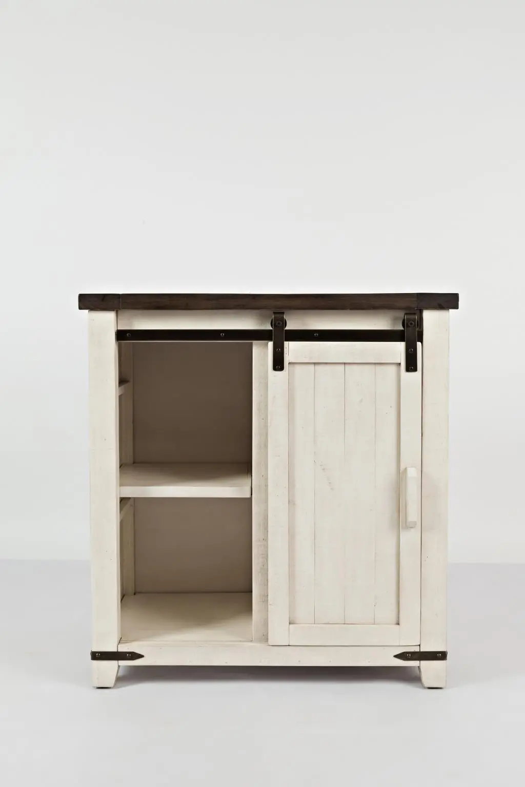 Madison County Vintage White Accent Cabinet-3
