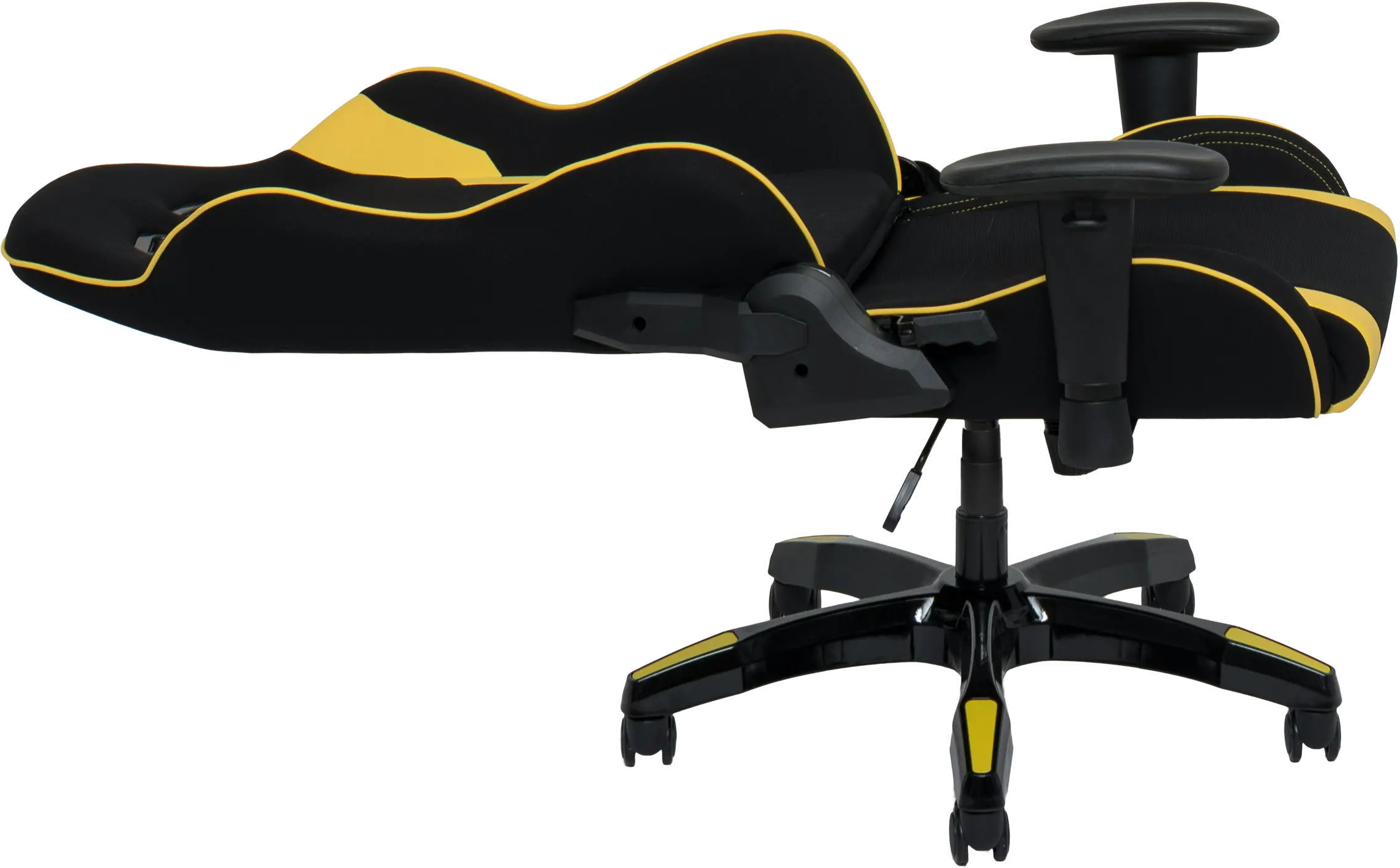 Workspace Black and Yellow Gaming Desk Chair-1