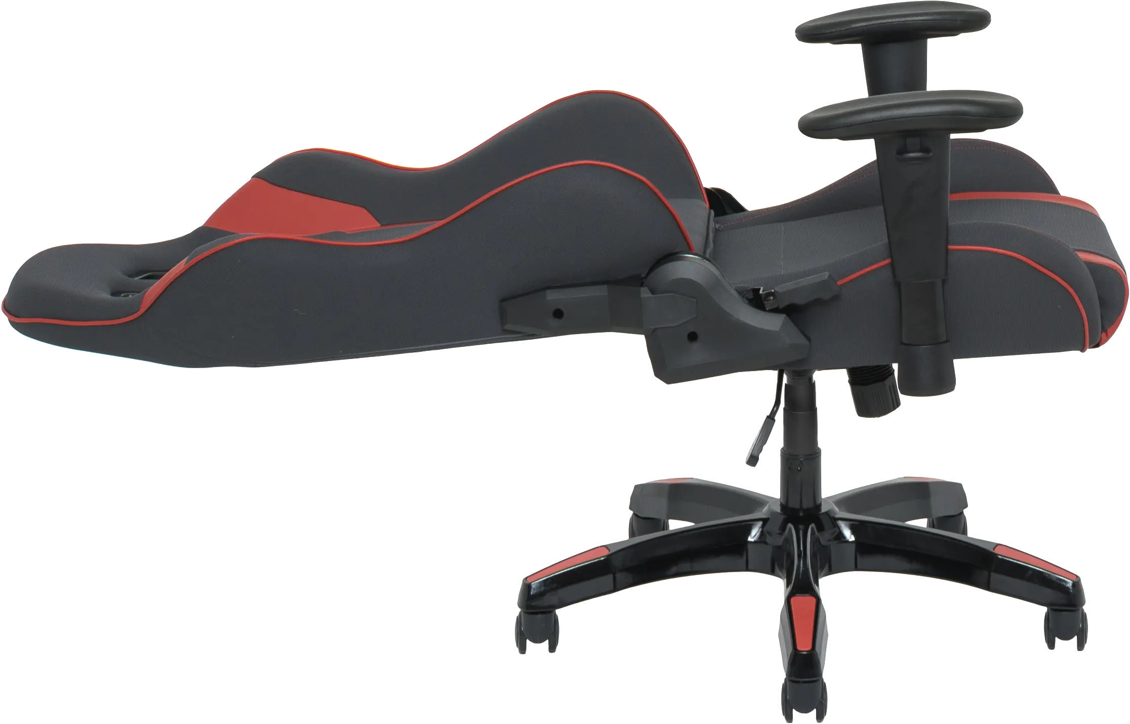 Workspace Gray and Red Gaming Desk Chair-5