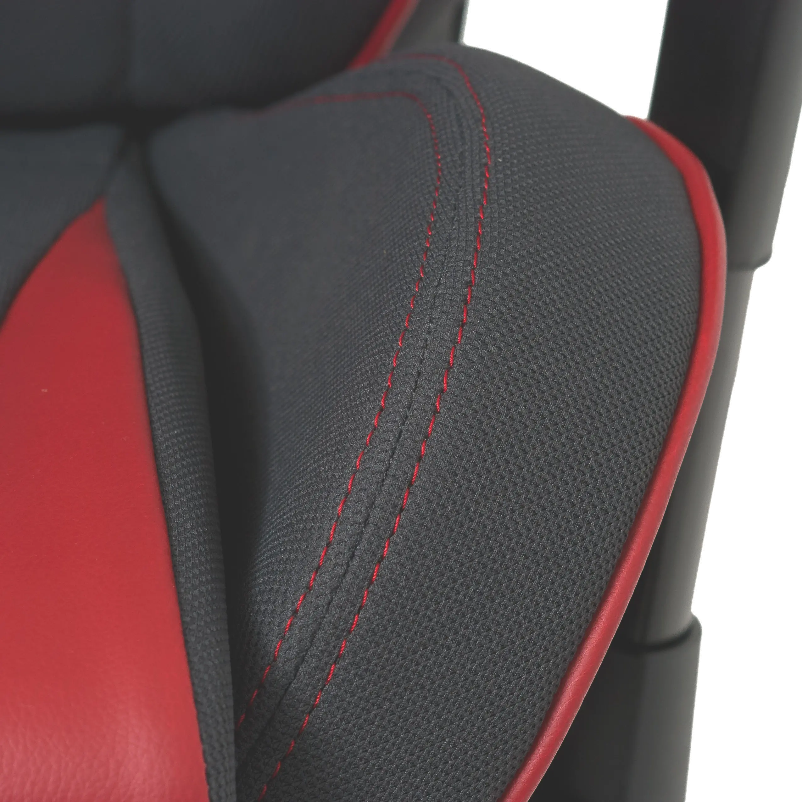 Workspace Gray and Red Gaming Desk Chair-6