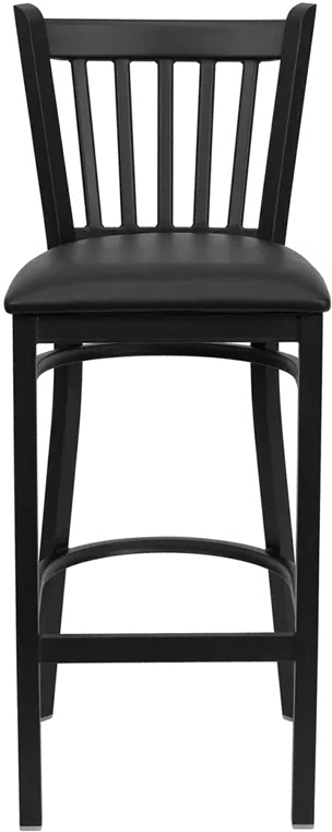 Hercules Black Metal Bar Stool-3