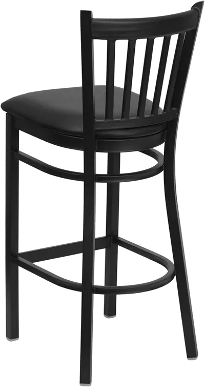 Hercules Black Metal Bar Stool-5