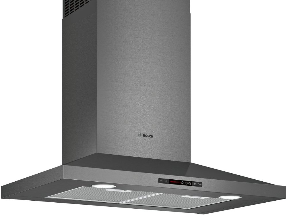 Bosch 30 Inch Pyramid Canopy Hood - Black Stainless Steel