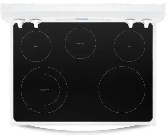 WFE505W0HW Whirlpool 5.3 cu ft Electric Range - White-5